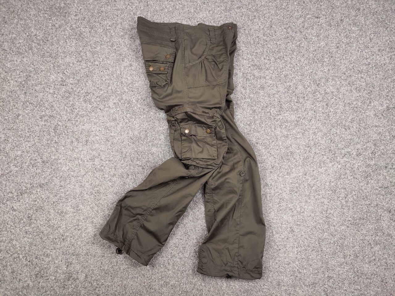 Japanese Brand Vintage 90's Japanese Baggy Multi Pocket Cargo pants Womens Size 28" / US 6 / IT 42 - 16 Thumbnail