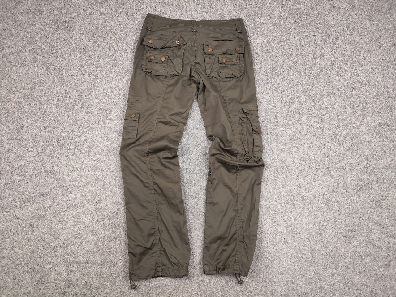 Japanese Brand Vintage 90's Japanese Baggy Multi Pocket Cargo pants Womens Size 28" / US 6 / IT 42 - 14 Thumbnail