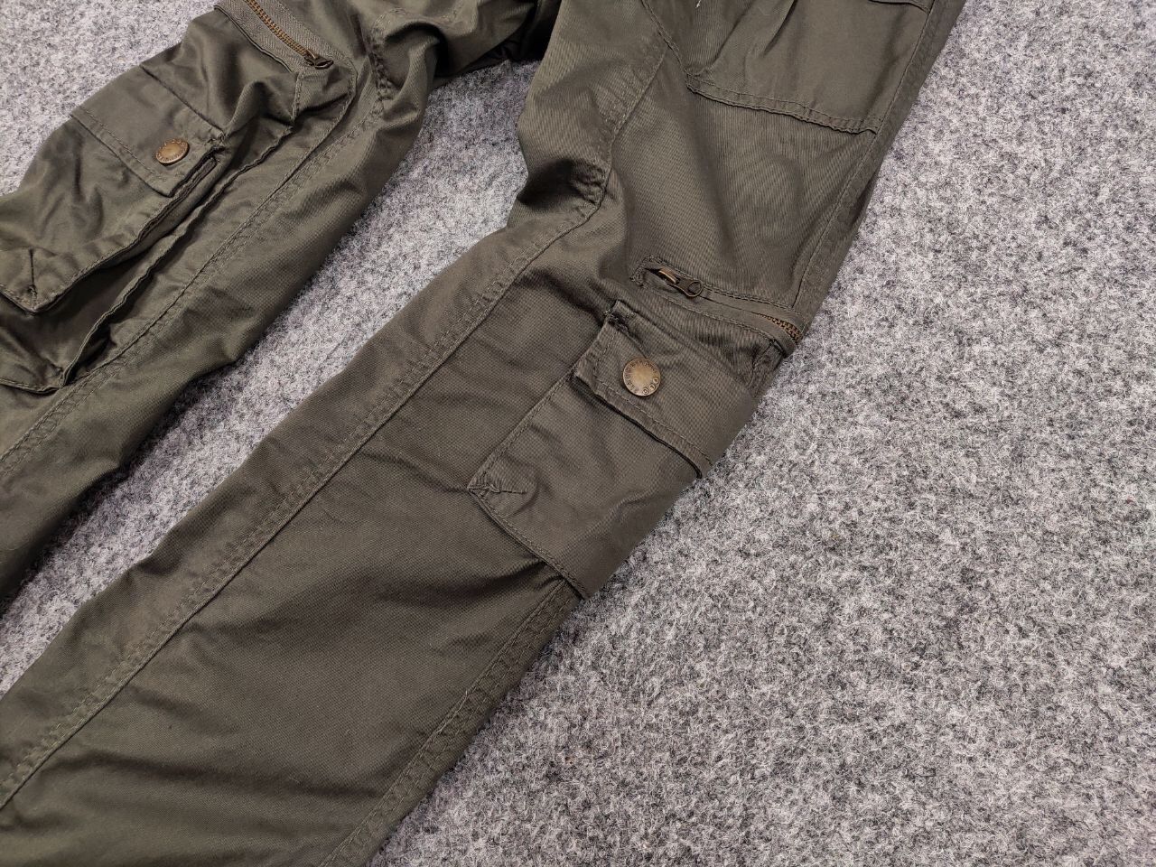 Japanese Brand Vintage 90's Japanese Baggy Multi Pocket Cargo pants Womens Size 28" / US 6 / IT 42 - 5 Thumbnail