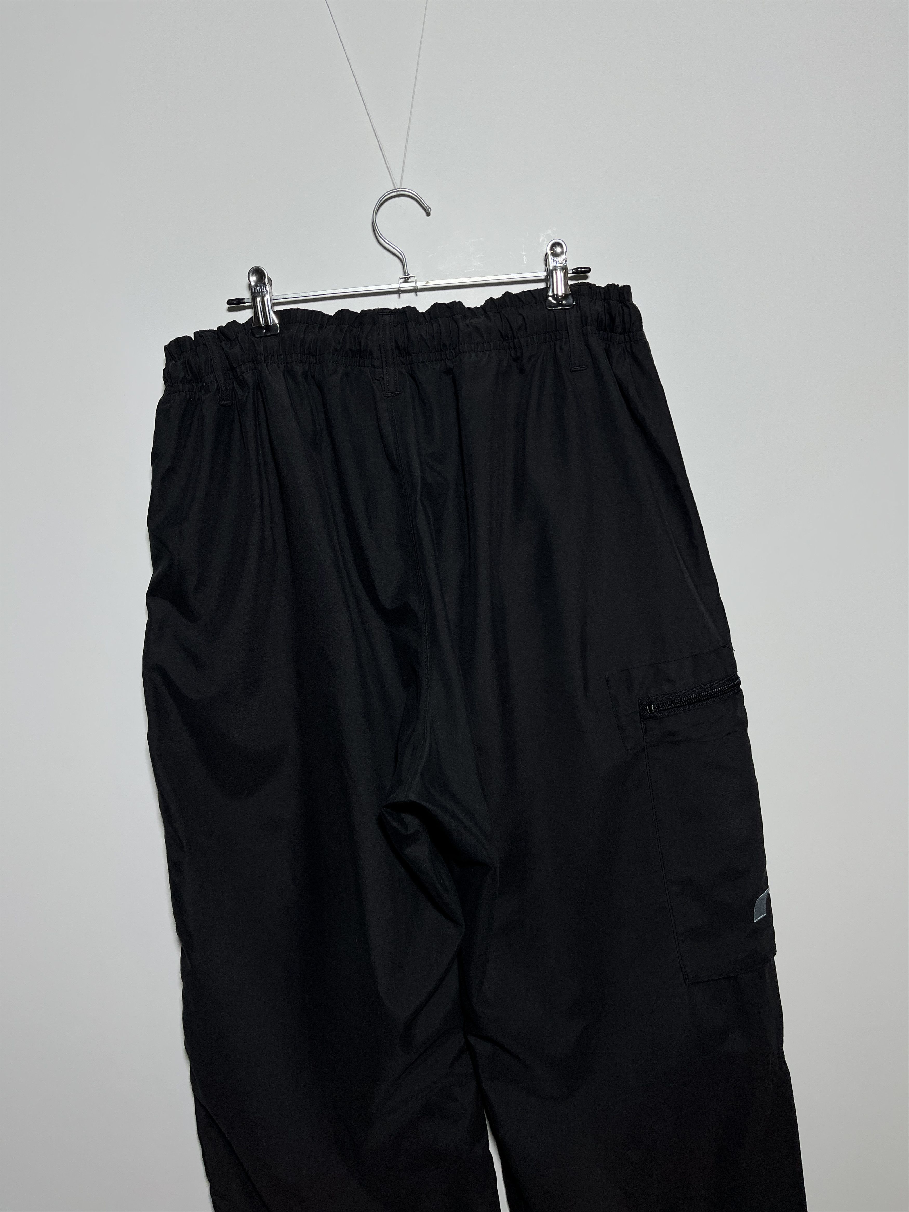 Jordan Brand × Nike × Vintage Vintage 90s Nike Air Jordan Cargo Pocket Baggy Track Pants Size US 34 / EU 50 - 5 Thumbnail