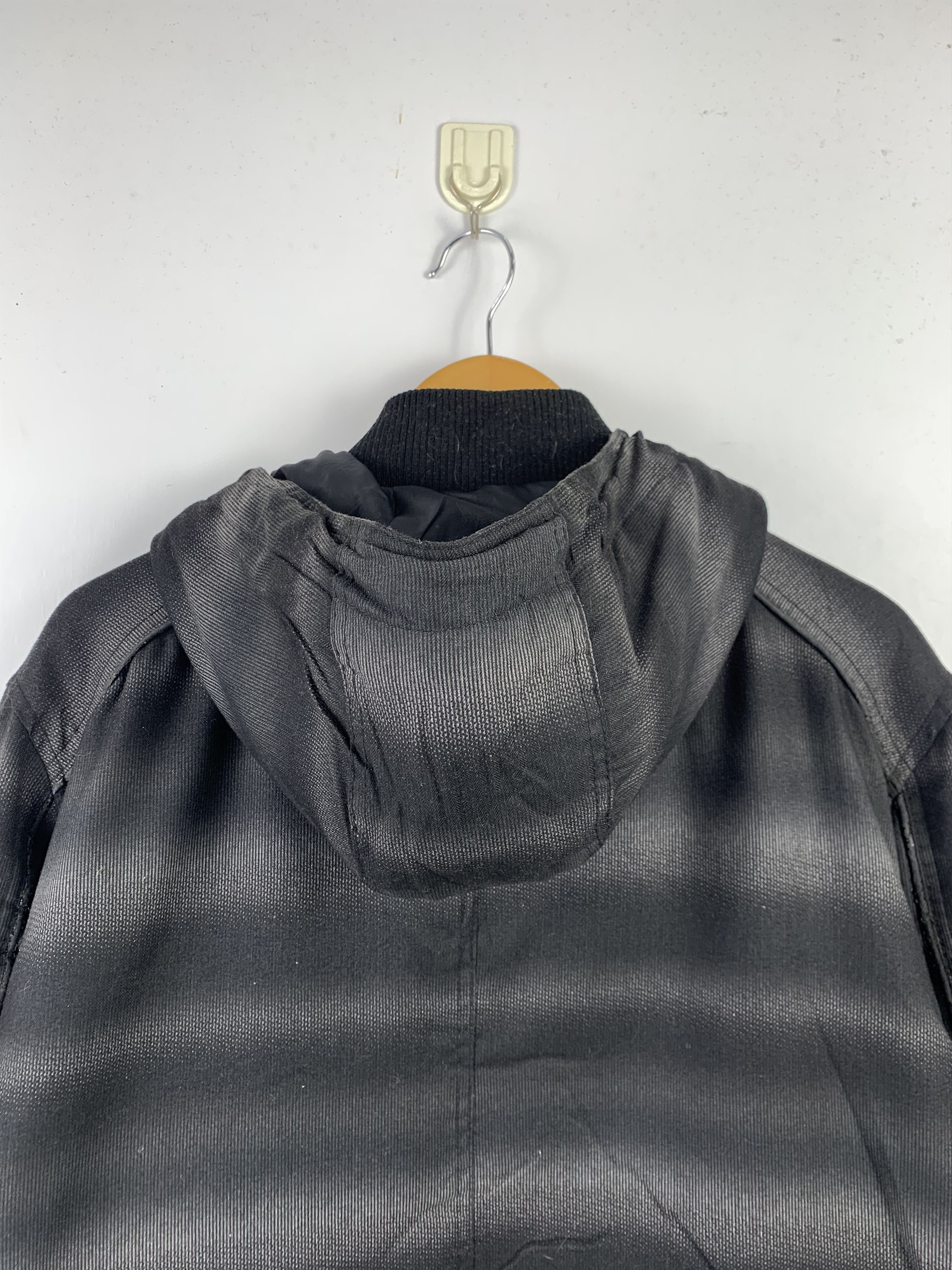 Japanese Brand Vintage Japanese Brand Shadow Striped Puffer Jacket J1498 Size US XL / EU 56 / 4 - 4 Thumbnail