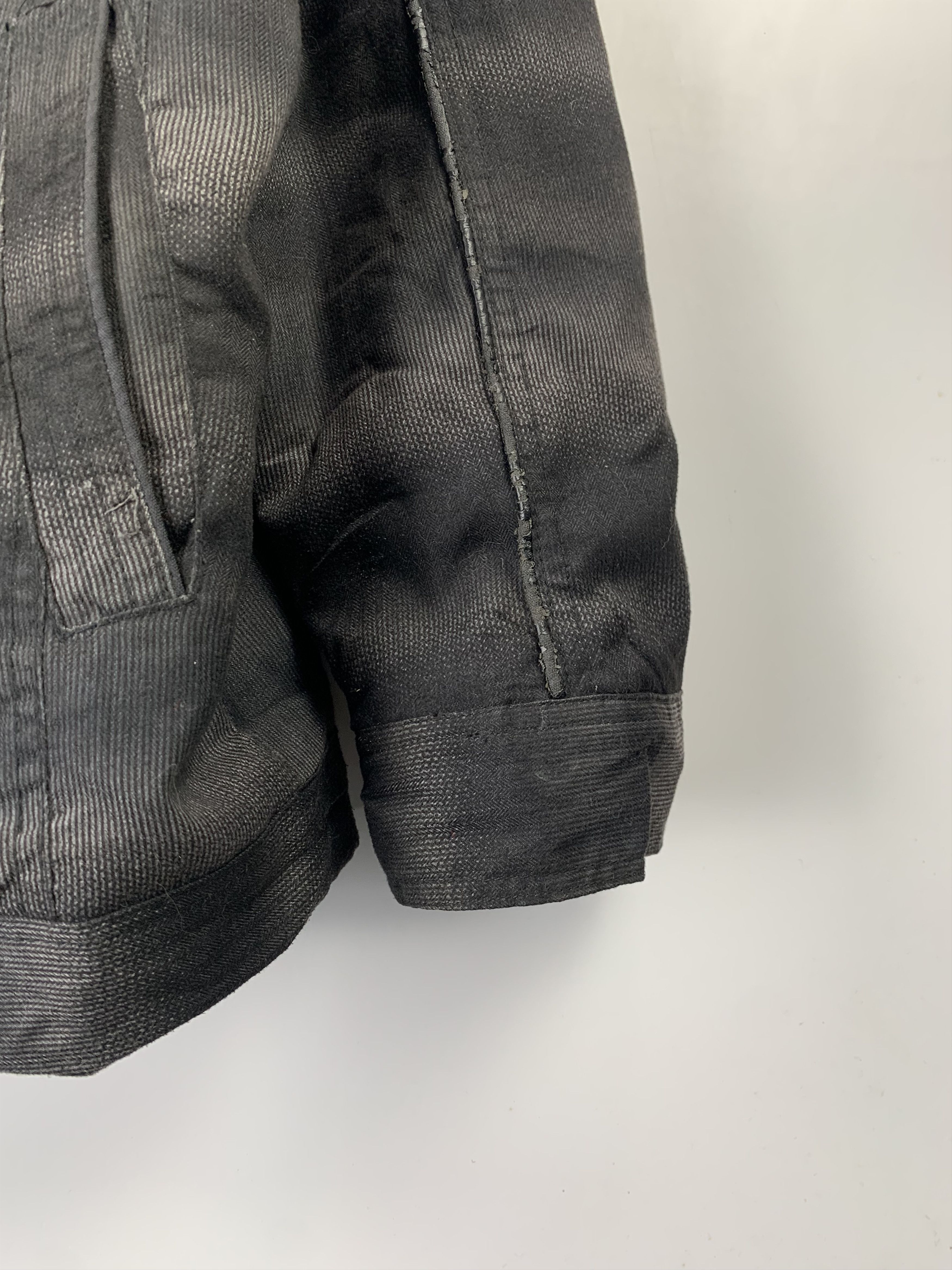 Japanese Brand Vintage Japanese Brand Shadow Striped Puffer Jacket J1498 Size US XL / EU 56 / 4 - 5 Thumbnail