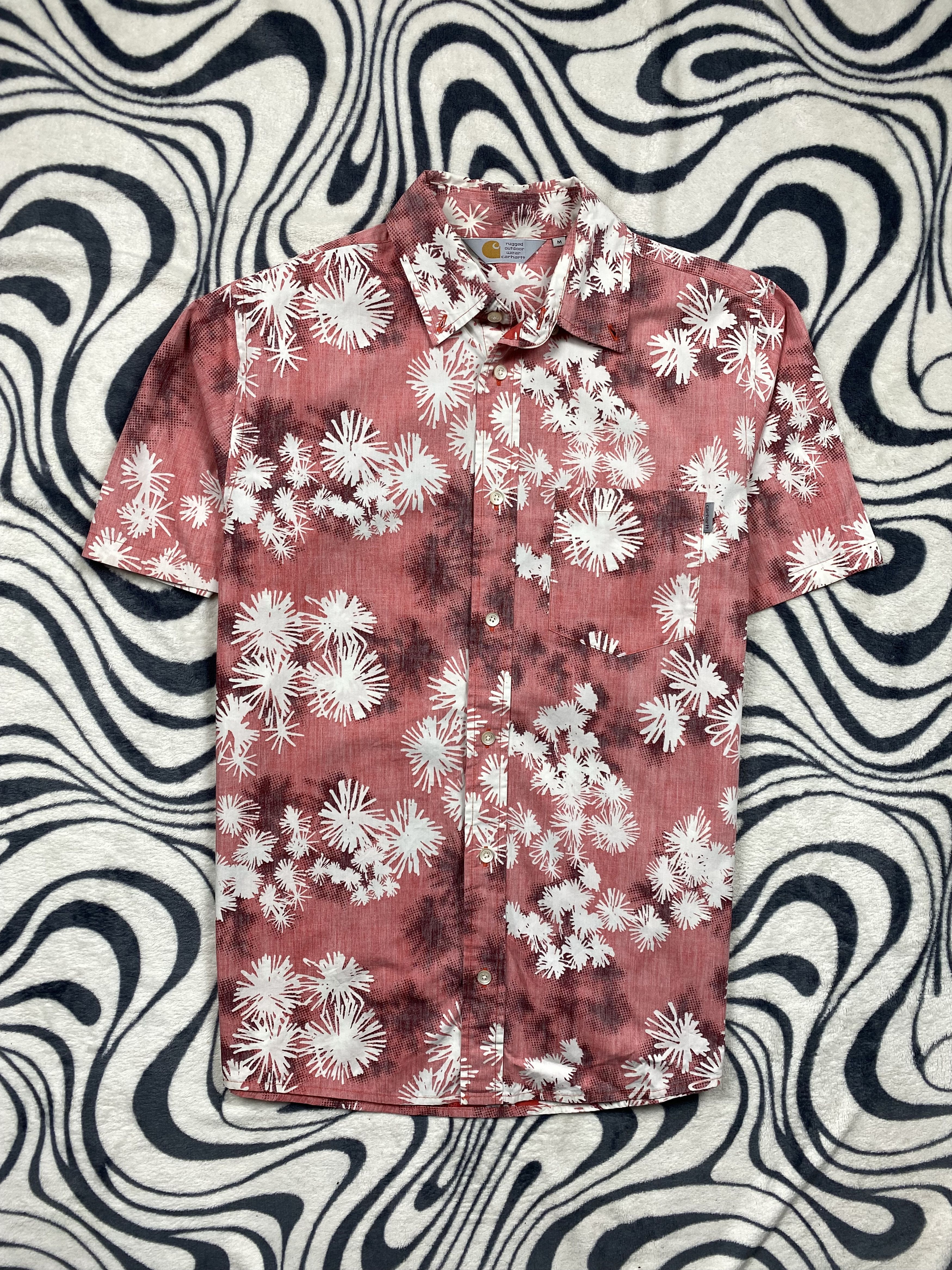 Carhartt Carhartt Mens Hawaiian Shirt Size US M / EU 48-50 / 2 - 1 Thumbnail