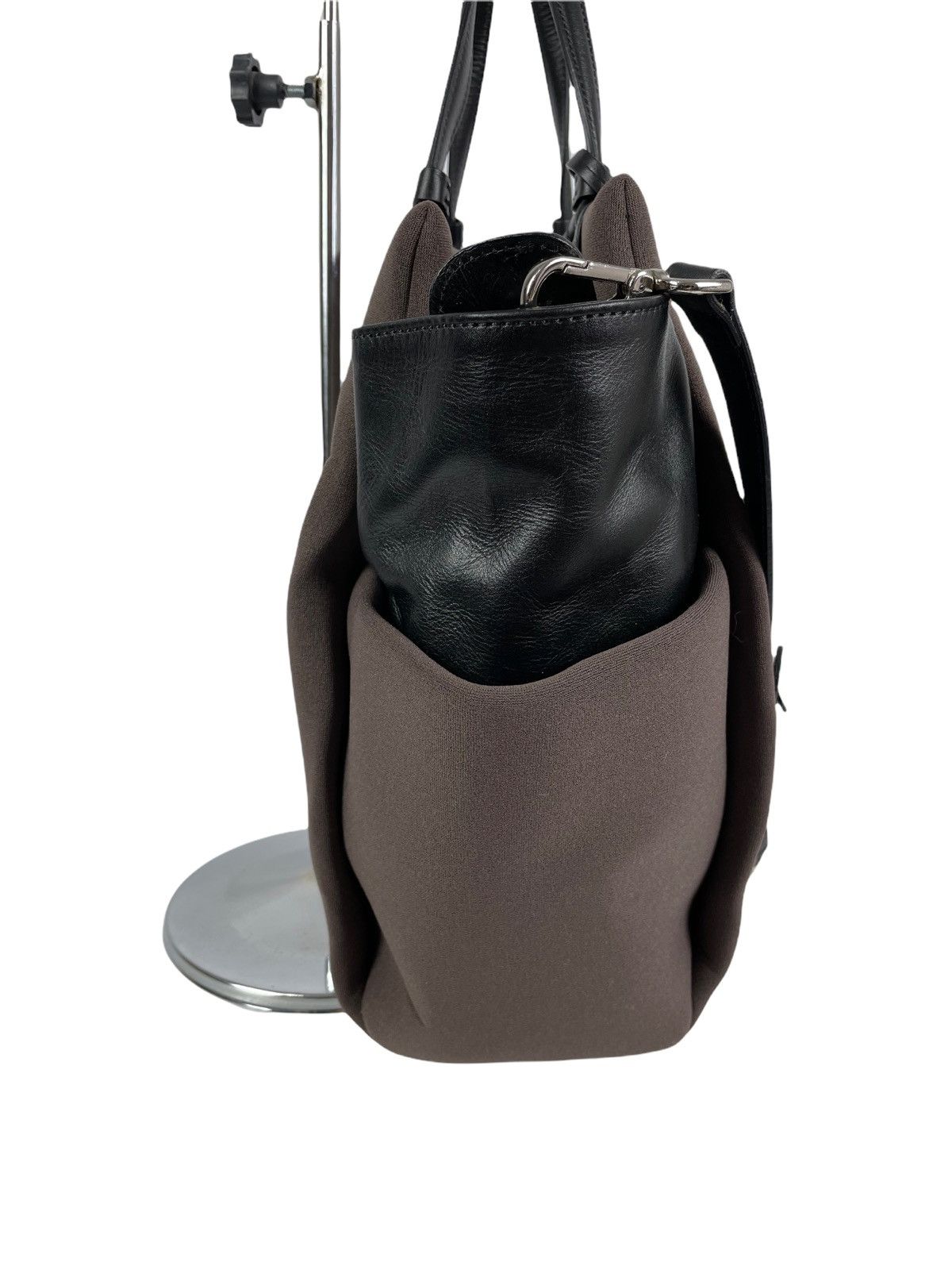 Designer LouBay Italy Soft Handbag nylon + leather Size ONE SIZE - 5 Thumbnail
