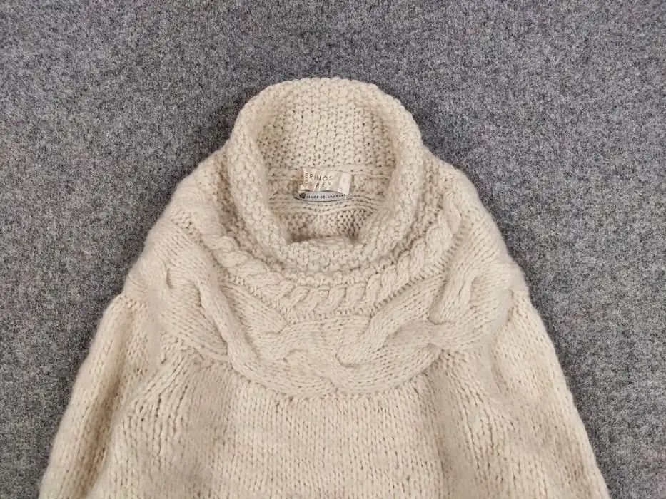 Vintage Merinos Delrey x Manos Del Uruguay Premium Knit Sweater Size M / US 6-8 / IT 42-44 - 3 Thumbnail