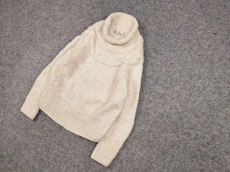 Vintage Merinos Delrey x Manos Del Uruguay Premium Knit Sweater Size M / US 6-8 / IT 42-44 - 2 Thumbnail