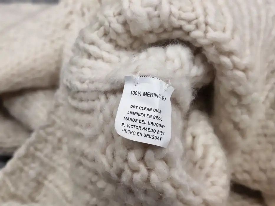 Vintage Merinos Delrey x Manos Del Uruguay Premium Knit Sweater Size M / US 6-8 / IT 42-44 - 9 Thumbnail