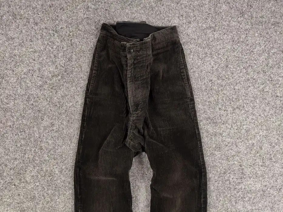 Bellerose Bellerose Dark Corduroy Men's Casual Trouser Pants Size US 34 / EU 50 - 3 Thumbnail