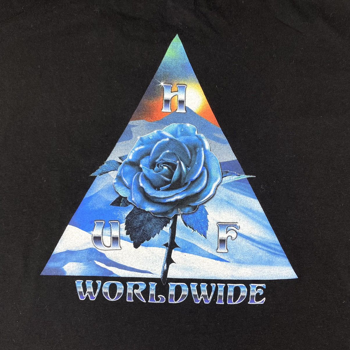 Huf Vintage HUF Ice Rose T Shirt Hype Graphic Y2K Size US L / EU 52-54 / 3 - 7 Thumbnail
