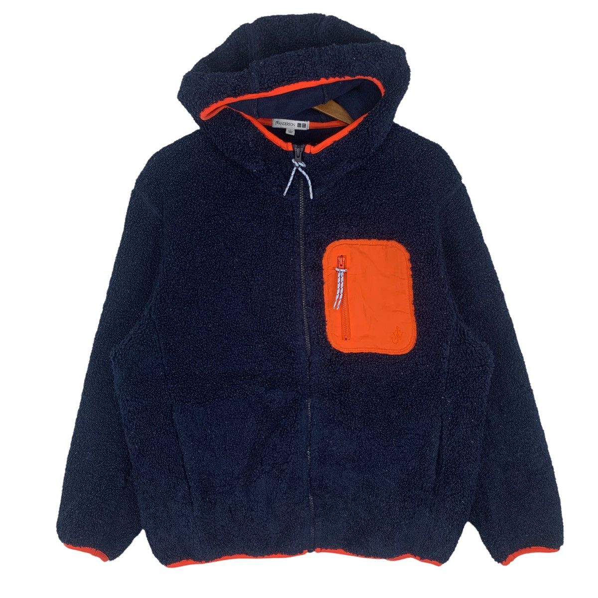 JW Anderson × Uniqlo Uniqlo Fleece Zipup Hoodie Sweatshirt Size US L / EU 52-54 / 3 - 1 Thumbnail