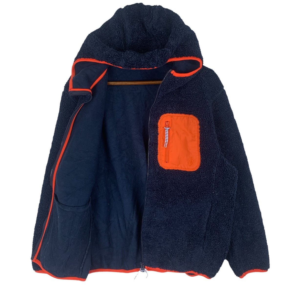 JW Anderson × Uniqlo Uniqlo Fleece Zipup Hoodie Sweatshirt Size US L / EU 52-54 / 3 - 4 Thumbnail