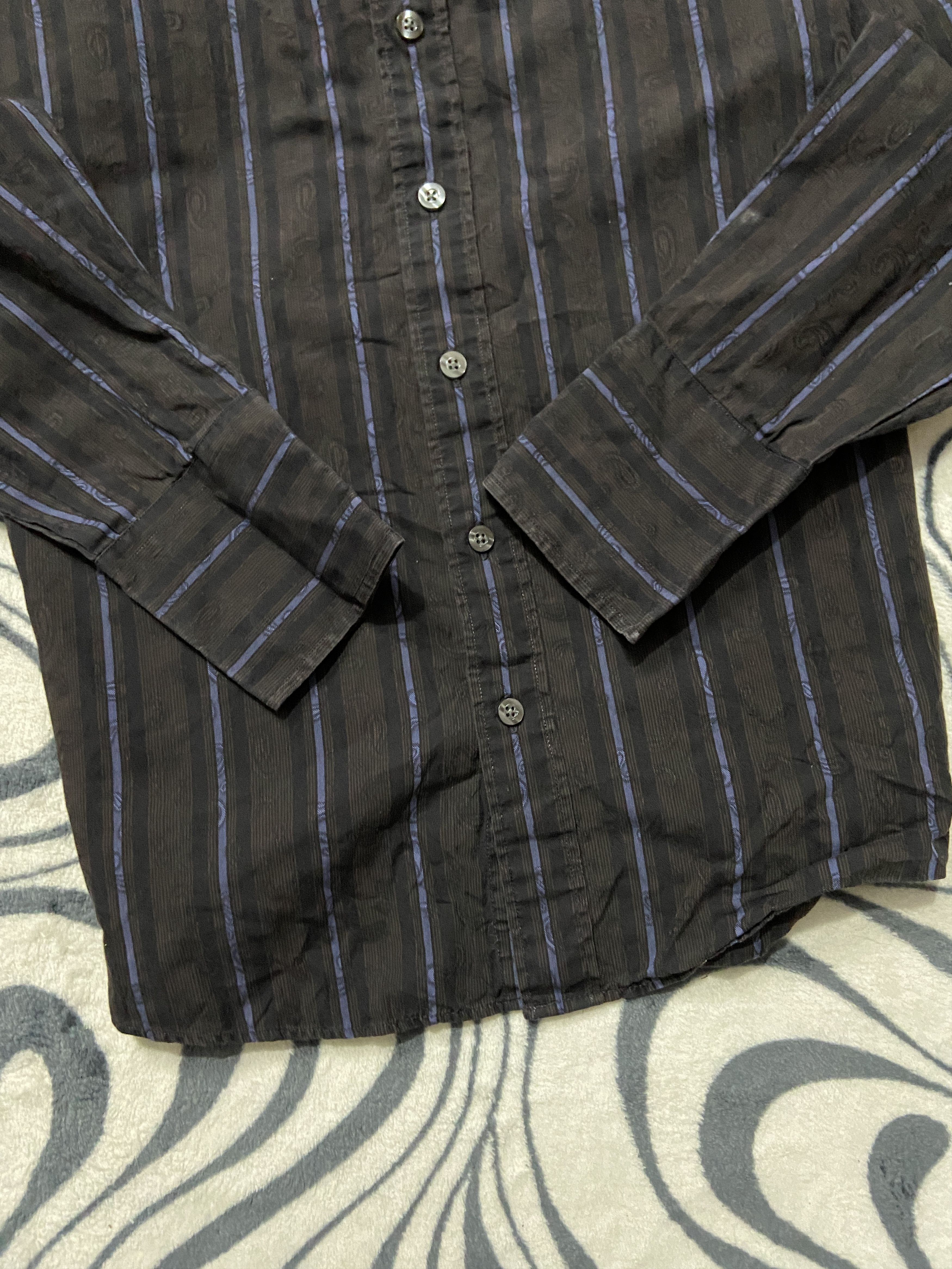 Yves Saint Laurent Yves Saint Laurent YSL Men's Long Sleeve Shirt Size US L / EU 52-54 / 3 - 3 Thumbnail