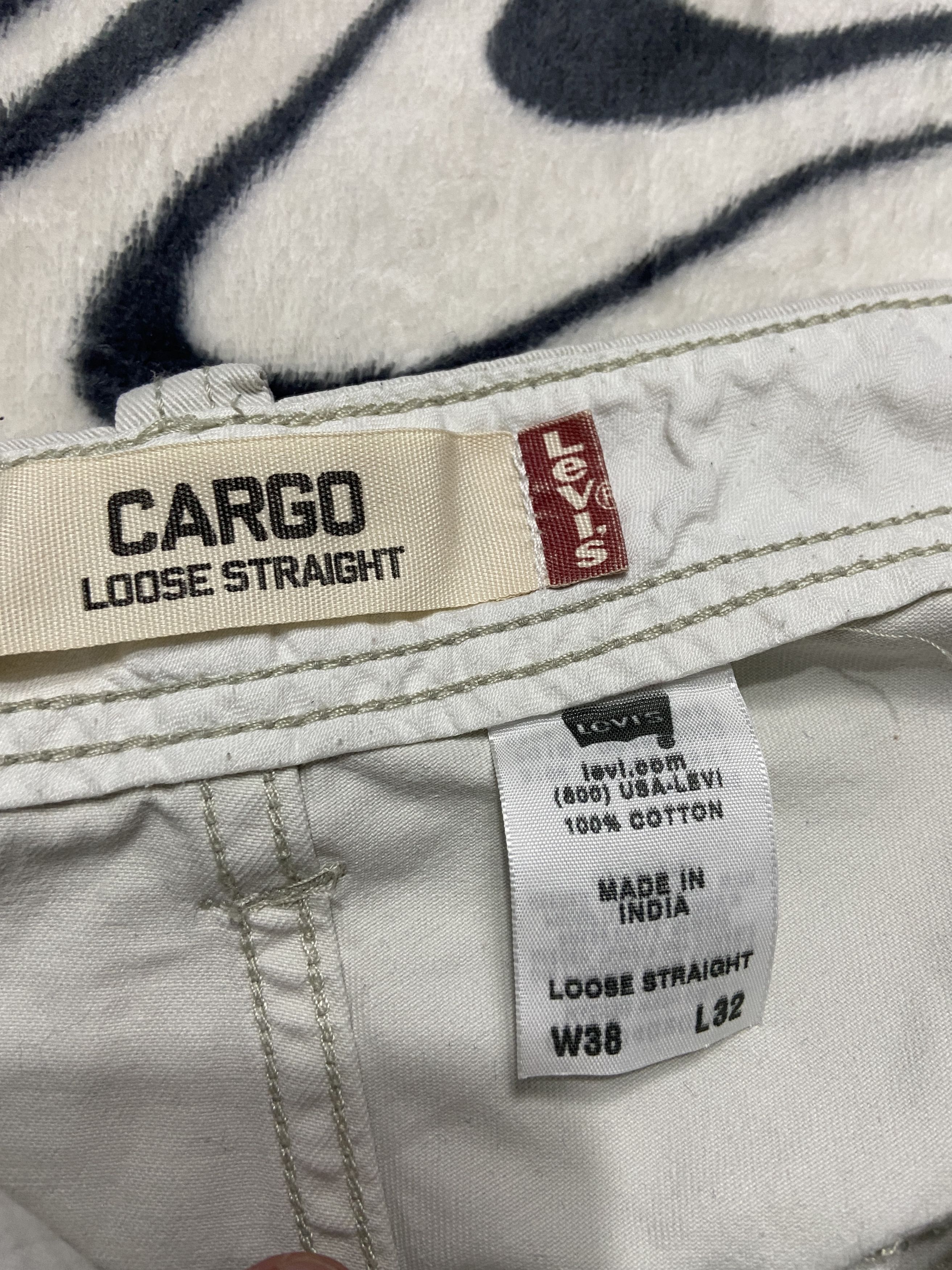 Levi's Vintage Levis Cargo Pants Size US 38 / EU 54 - 6 Thumbnail