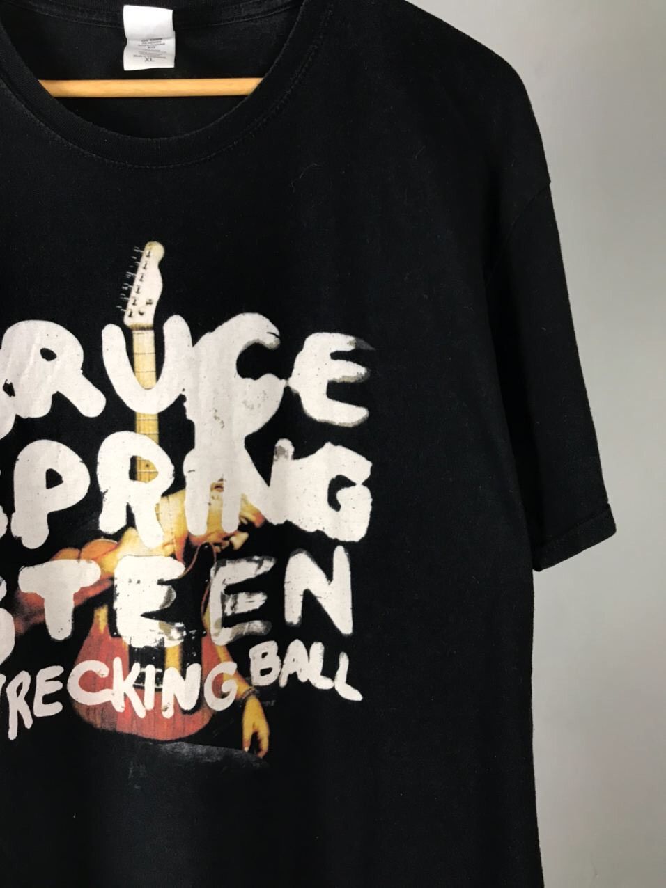 Band Tees Bruce Spring Steen Vintage Black Tee 2013 Tour Size US XL / EU 56 / 4 - 3 Thumbnail