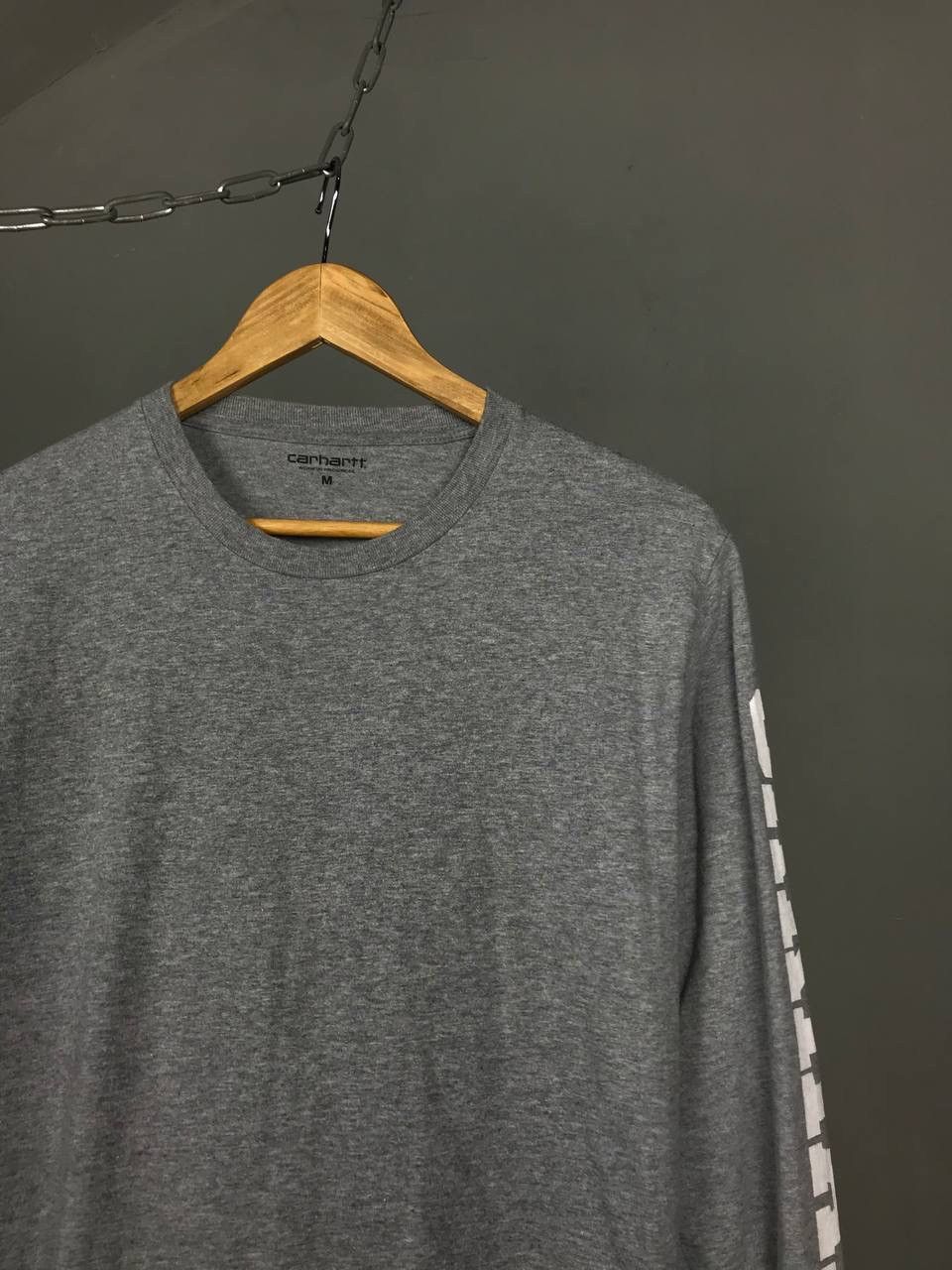 Carhartt Carhartt WIP streetwear big logo college left longsleeve Size US M / EU 48-50 / 2 - 3 Thumbnail