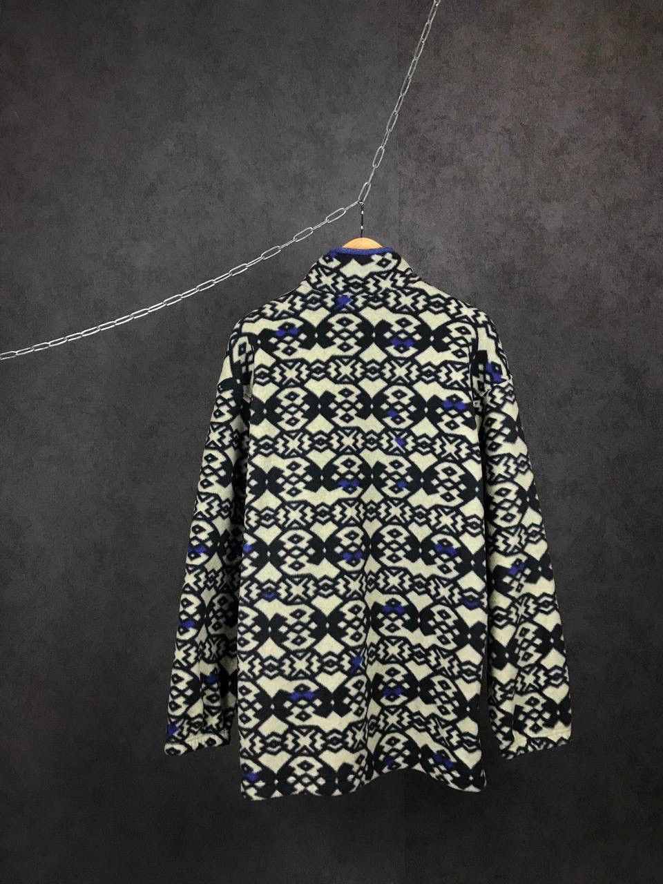 Adidas Adidas vintage streetwear multicolo crazy fleece sweatshirt Size US M / EU 48-50 / 2 - 7 Thumbnail