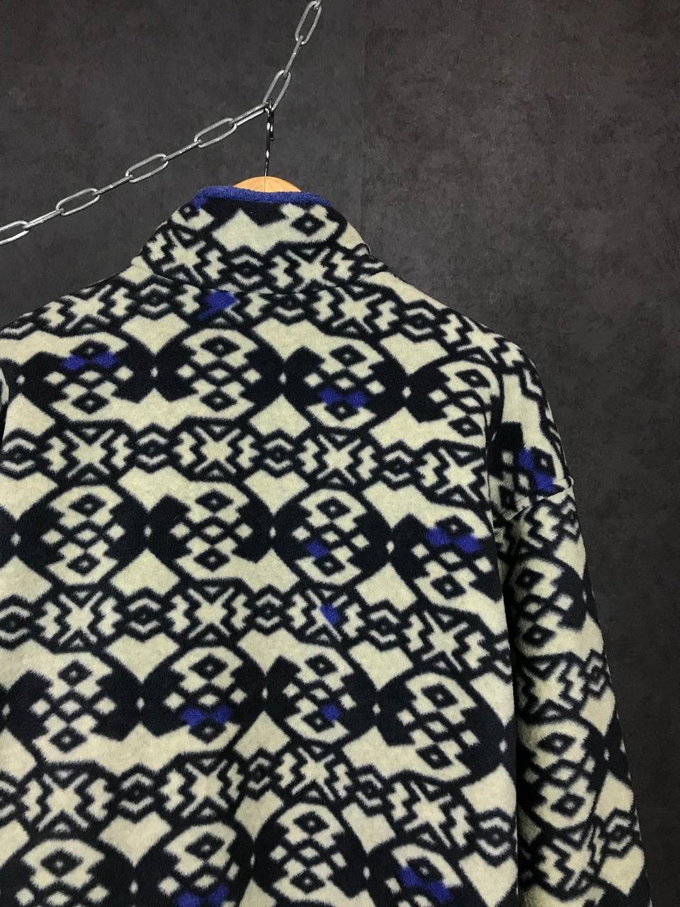 Adidas Adidas vintage streetwear multicolo crazy fleece sweatshirt Size US M / EU 48-50 / 2 - 8 Thumbnail