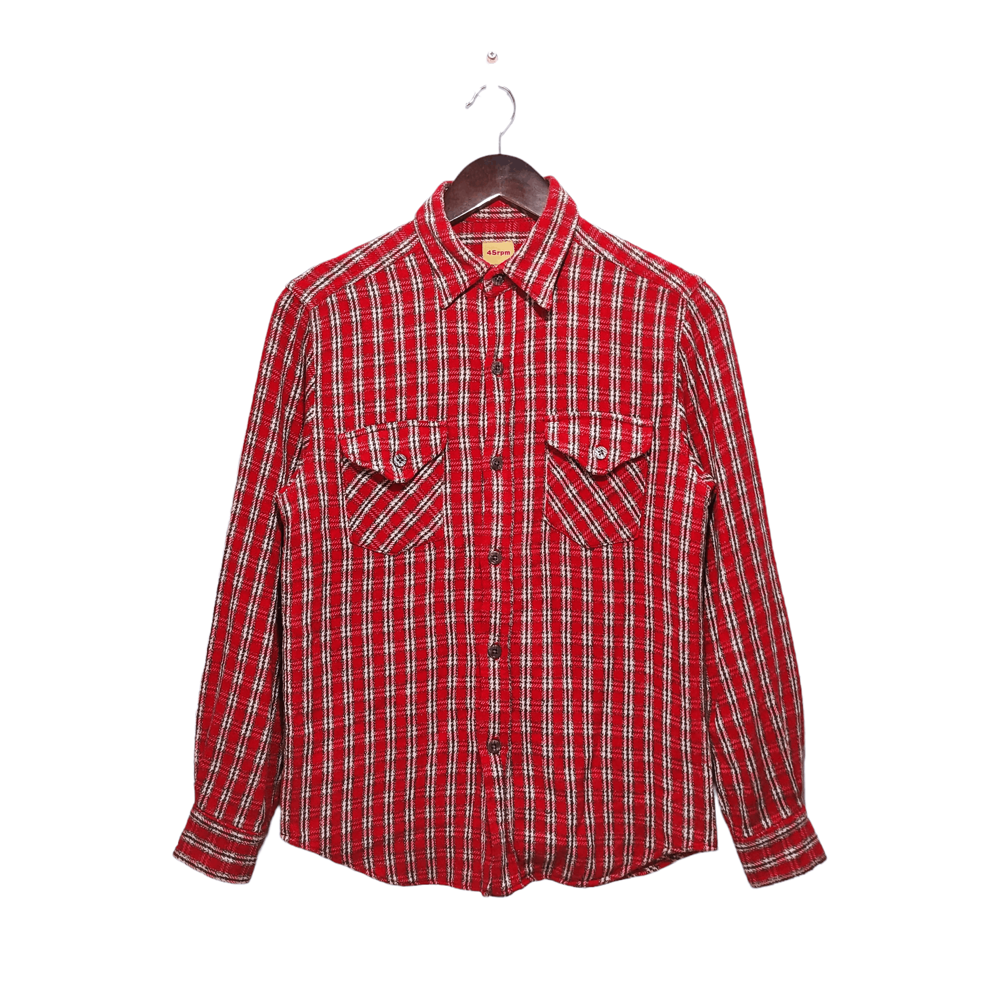45rpm 45rpm Checked Flannel Made In Japan Size US S / EU 44-46 / 1 - 1 Thumbnail