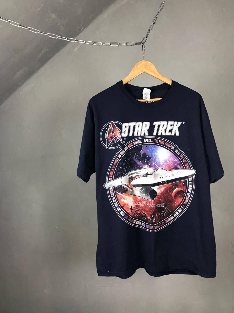 Vintage Star Trek Vintage 2013 Movie Streetwear Tee Size US XL / EU 56 / 4 - 1 Thumbnail