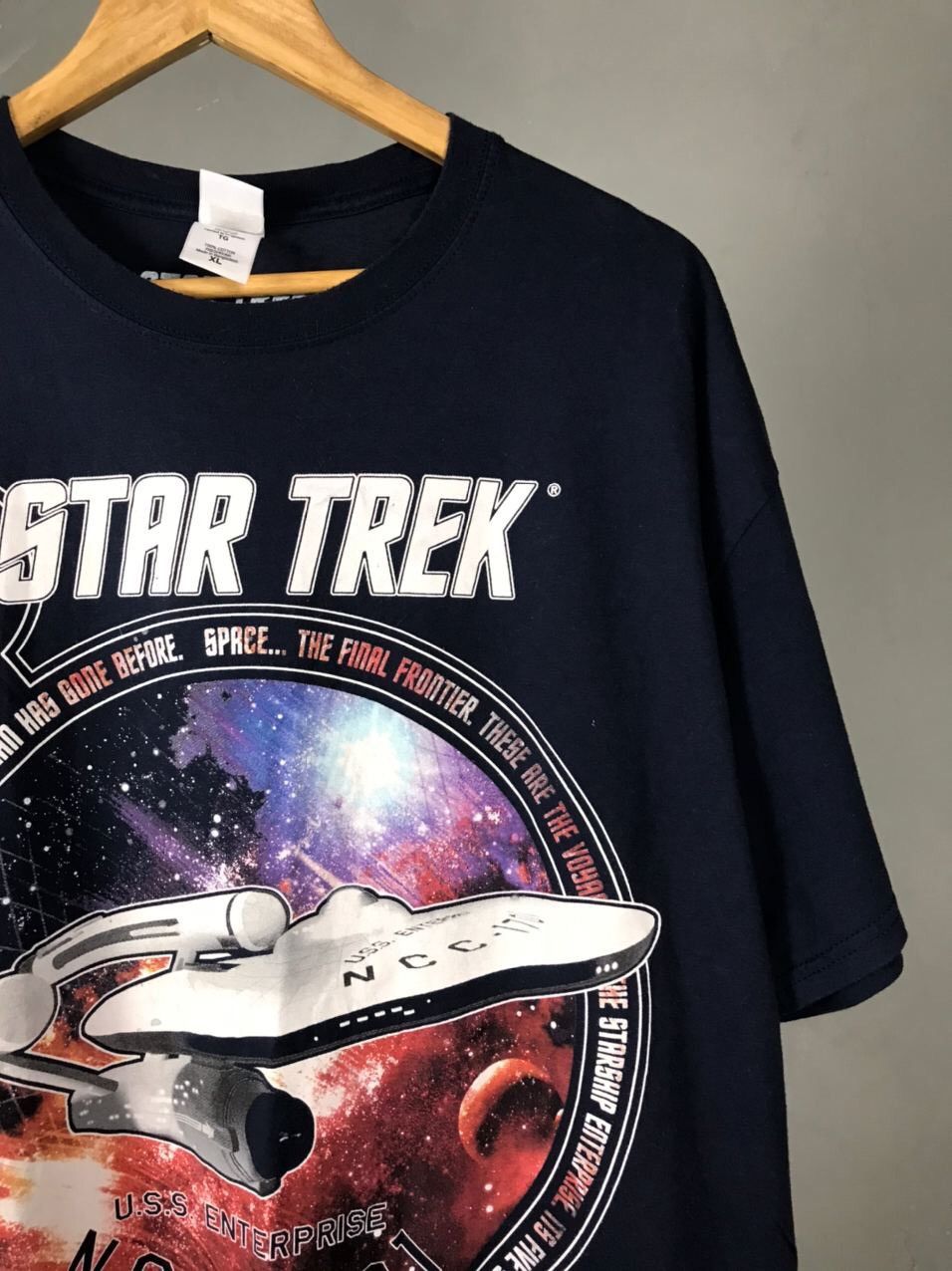 Vintage Star Trek Vintage 2013 Movie Streetwear Tee Size US XL / EU 56 / 4 - 2 Thumbnail