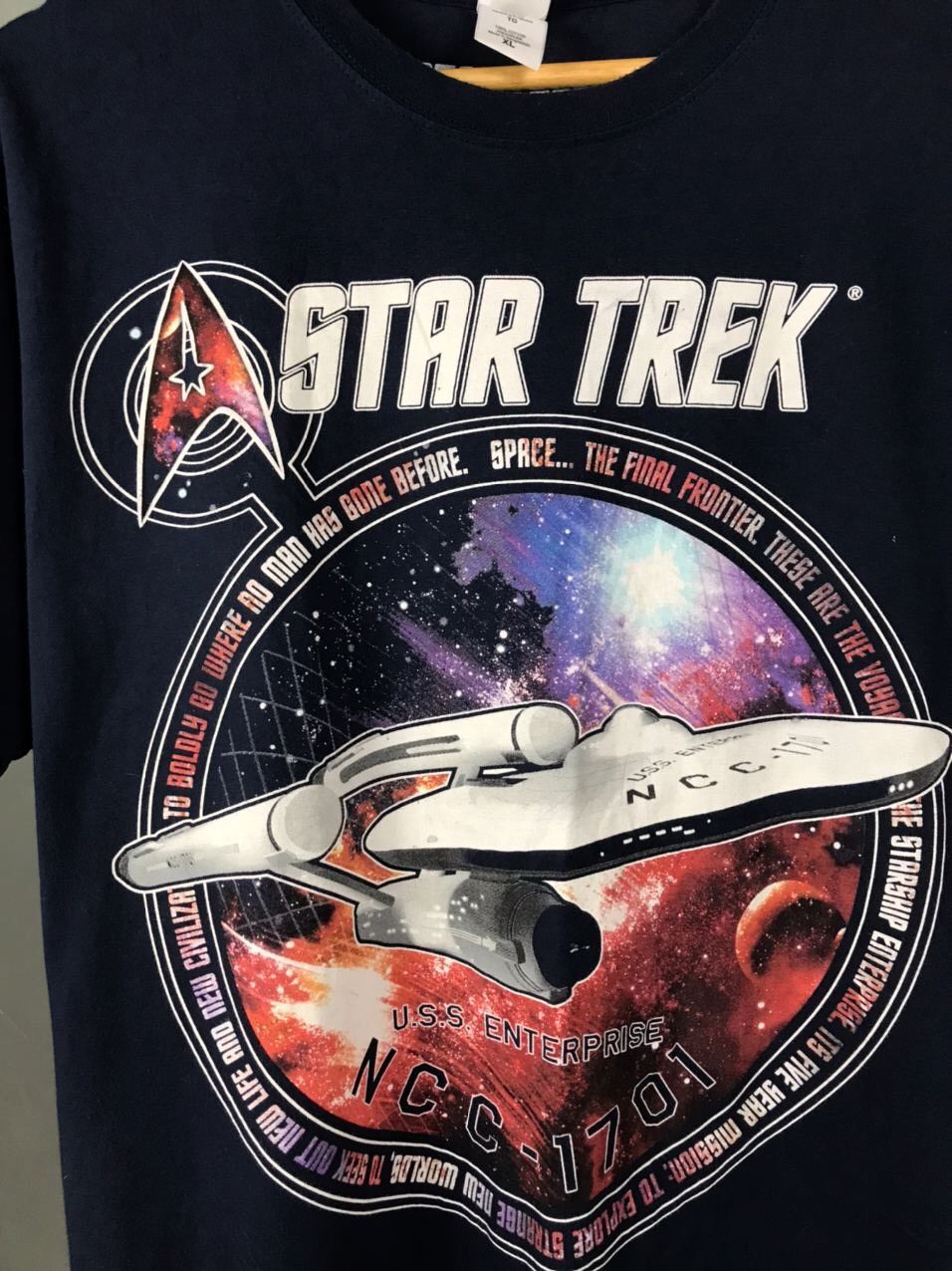Vintage Star Trek Vintage 2013 Movie Streetwear Tee Size US XL / EU 56 / 4 - 3 Thumbnail