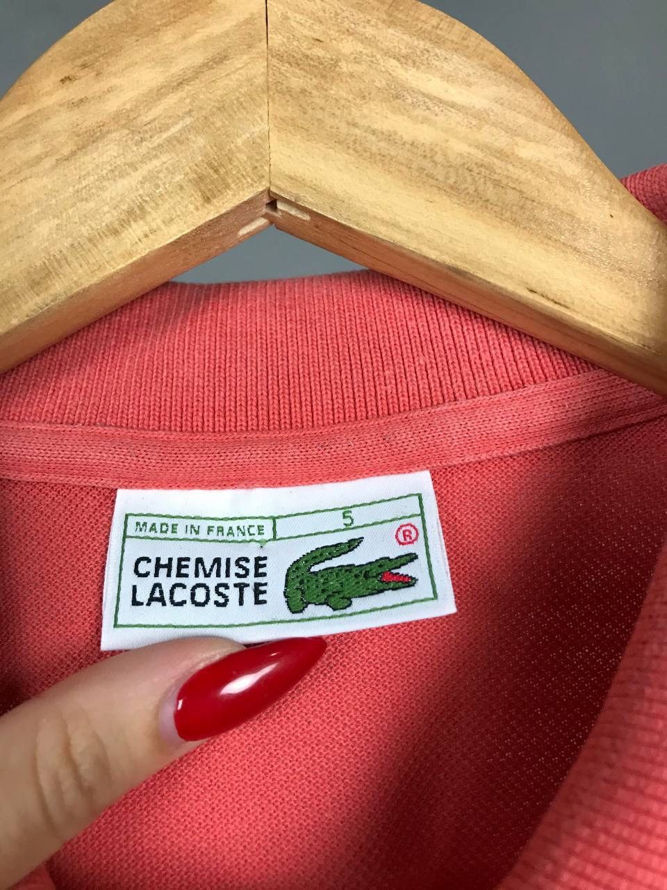 Lacoste × Vintage Lacoste vintage luxury streetwear made in France polo tee Size US L / EU 52-54 / 3 - 4 Thumbnail