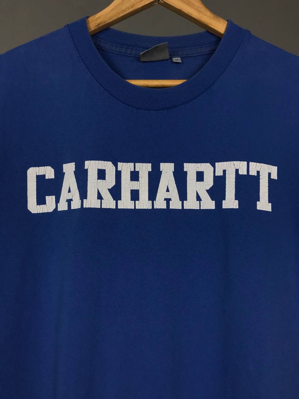 Carhartt Carhartt vintage streetwear center logo college tee Size US M / EU 48-50 / 2 - 3 Thumbnail