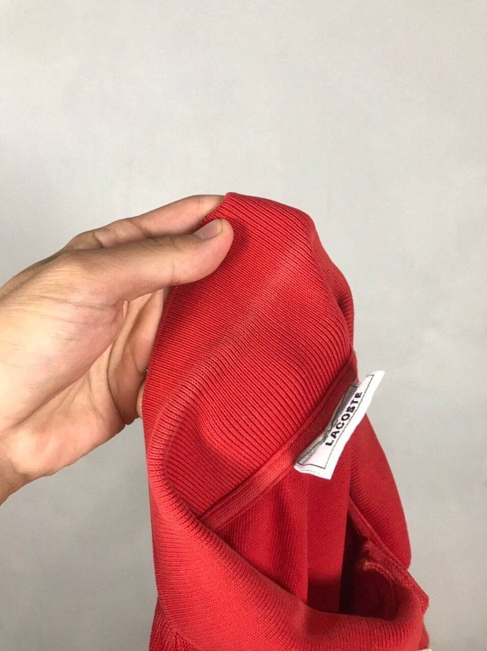 Lacoste Lacoste Vintage Luxury Red Polo Tee Size US L / EU 52-54 / 3 - 8 Thumbnail