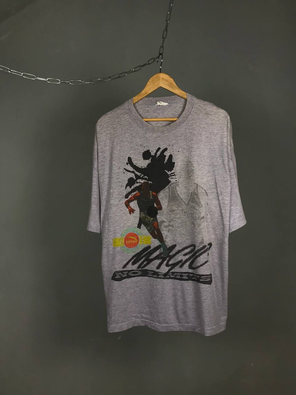 Vintage Basketball magic no limits streetwear oversized vintage tee Size US M / EU 48-50 / 2 - 1 Thumbnail