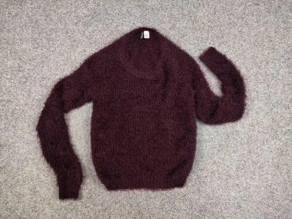 Other Vintage Japanese Mohair Style Fuzzy Crewneck Sweater Size S / US 4 / IT 40 - 5 Thumbnail