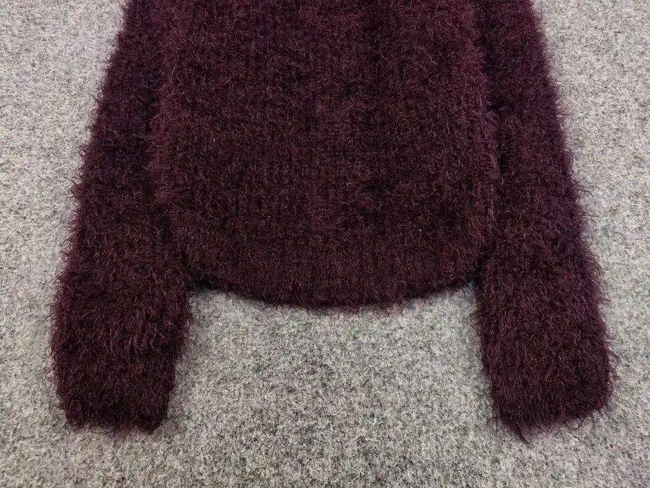 Other Vintage Japanese Mohair Style Fuzzy Crewneck Sweater Size S / US 4 / IT 40 - 4 Thumbnail