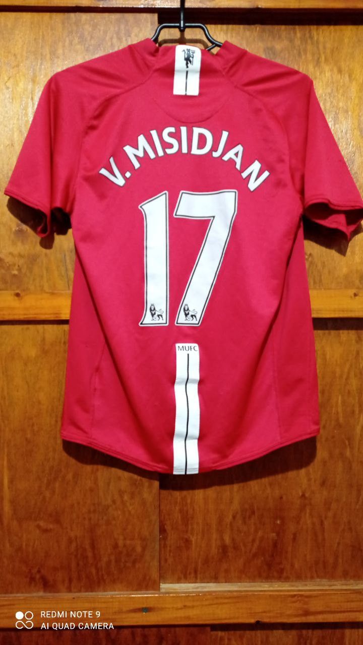 Nike Manchester United Jersey Mens XL White Aig Short Sleeve