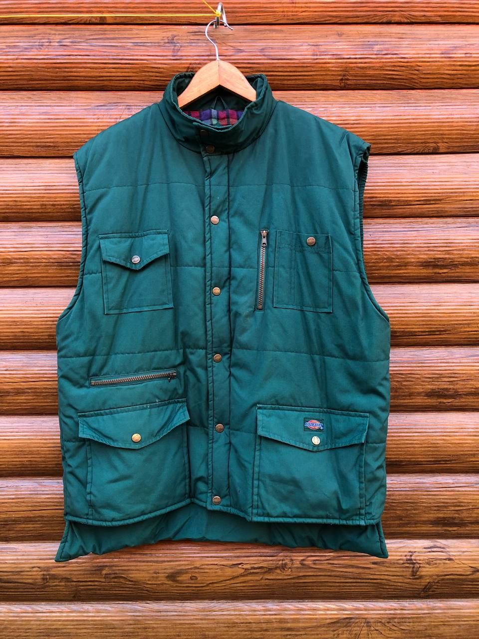 Dickies Vintage Dickies Vest Jackets Size US XL / EU 56 / 4 - 3 Thumbnail