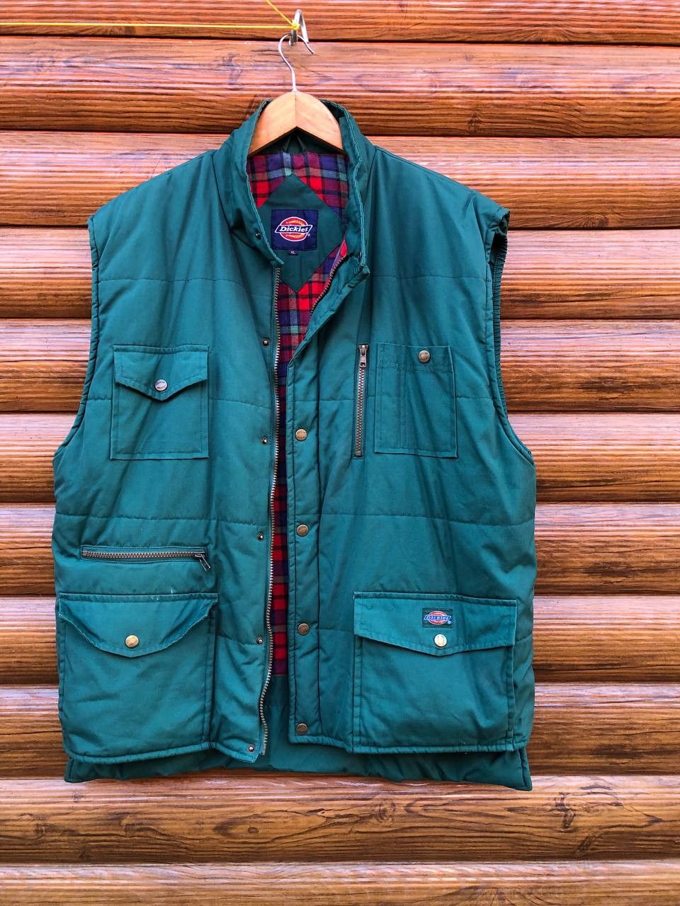 Dickies Vintage Dickies Vest Jackets Size US XL / EU 56 / 4 - 1 Thumbnail