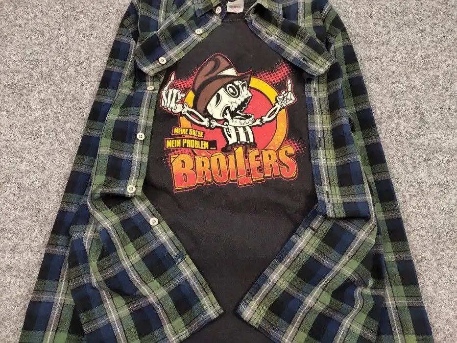 Flannel × Vintage Vintage Flannel Shirt Travis Scott Style Size US XL / EU 56 / 4 - 5 Thumbnail