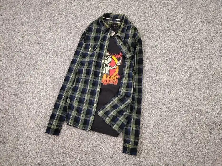 Flannel × Vintage Vintage Flannel Shirt Travis Scott Style Size US XL / EU 56 / 4 - 3 Thumbnail