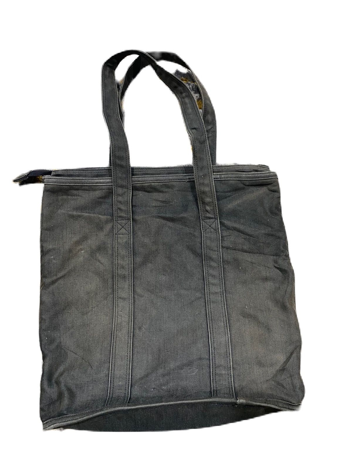 image of Japan Brand Distress Bag Head Porter Shoulder Bag in Black, Men's