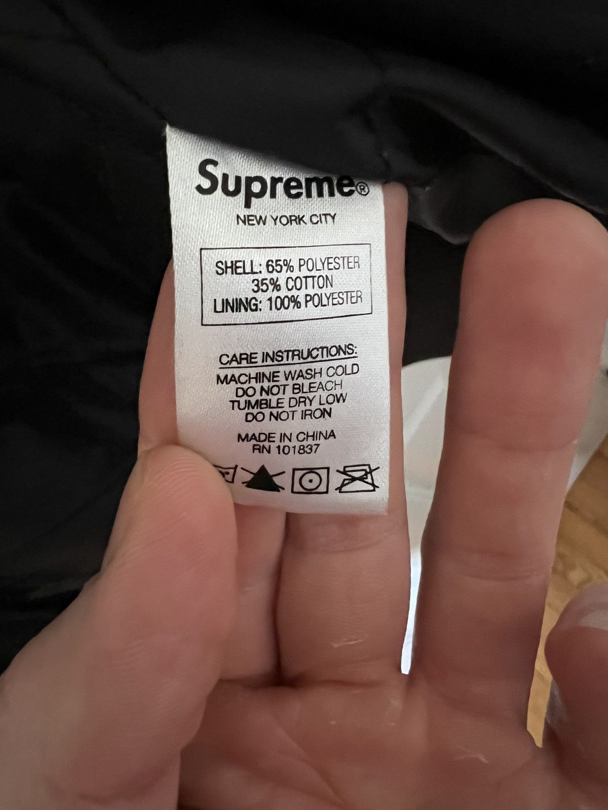 Supreme Supreme Trail Jacket black Size US L / EU 52-54 / 3 - 6 Thumbnail