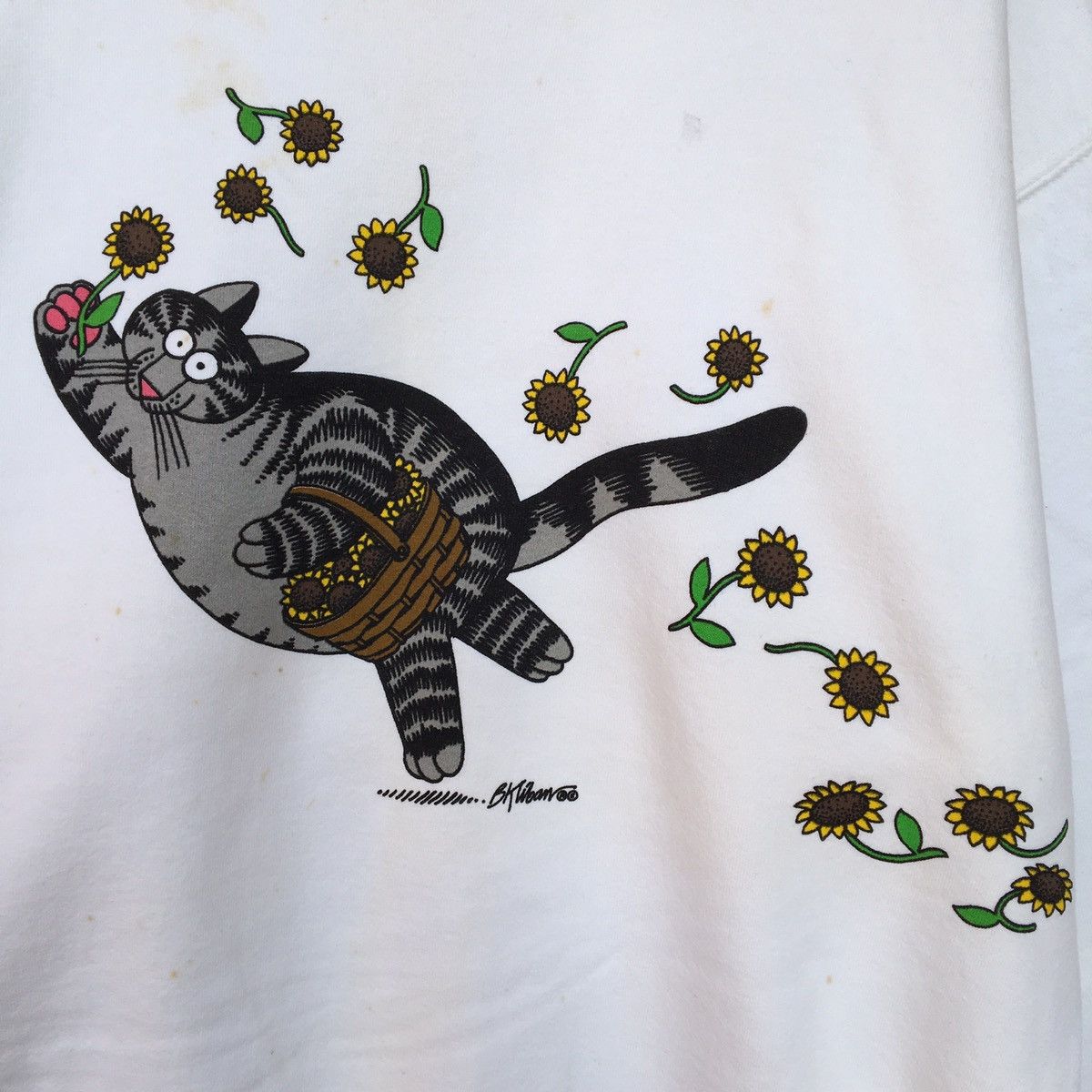Vintage Vintage BKLIBAN CAT Crewneck Sweatshirt Size US S / EU 44-46 / 1 - 8 Thumbnail