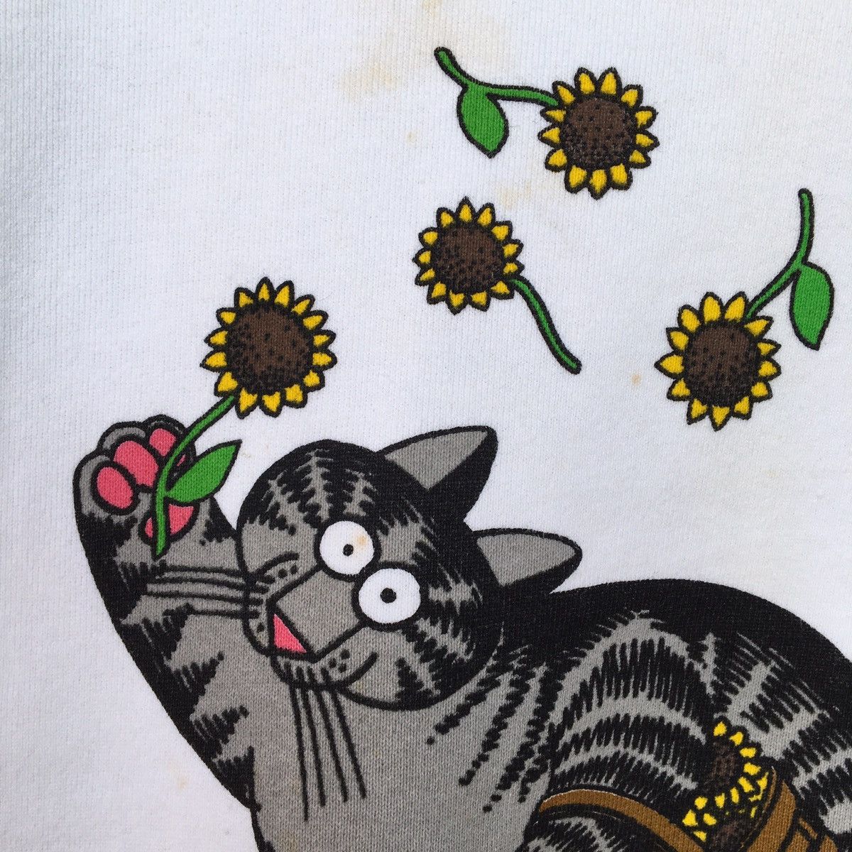 Vintage Vintage BKLIBAN CAT Crewneck Sweatshirt Size US S / EU 44-46 / 1 - 11 Thumbnail