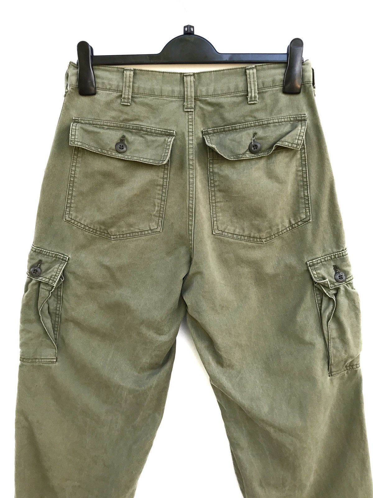 Schott Schott Nyc Tactical Military Parachute Trousers Pants Size US 29 - 4 Thumbnail