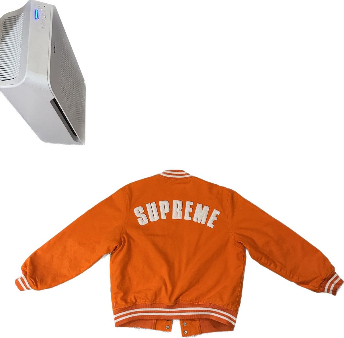 Supreme Supreme New Era MBL Varsity Jacket Size US M / EU 48-50 / 2 - 2 Thumbnail