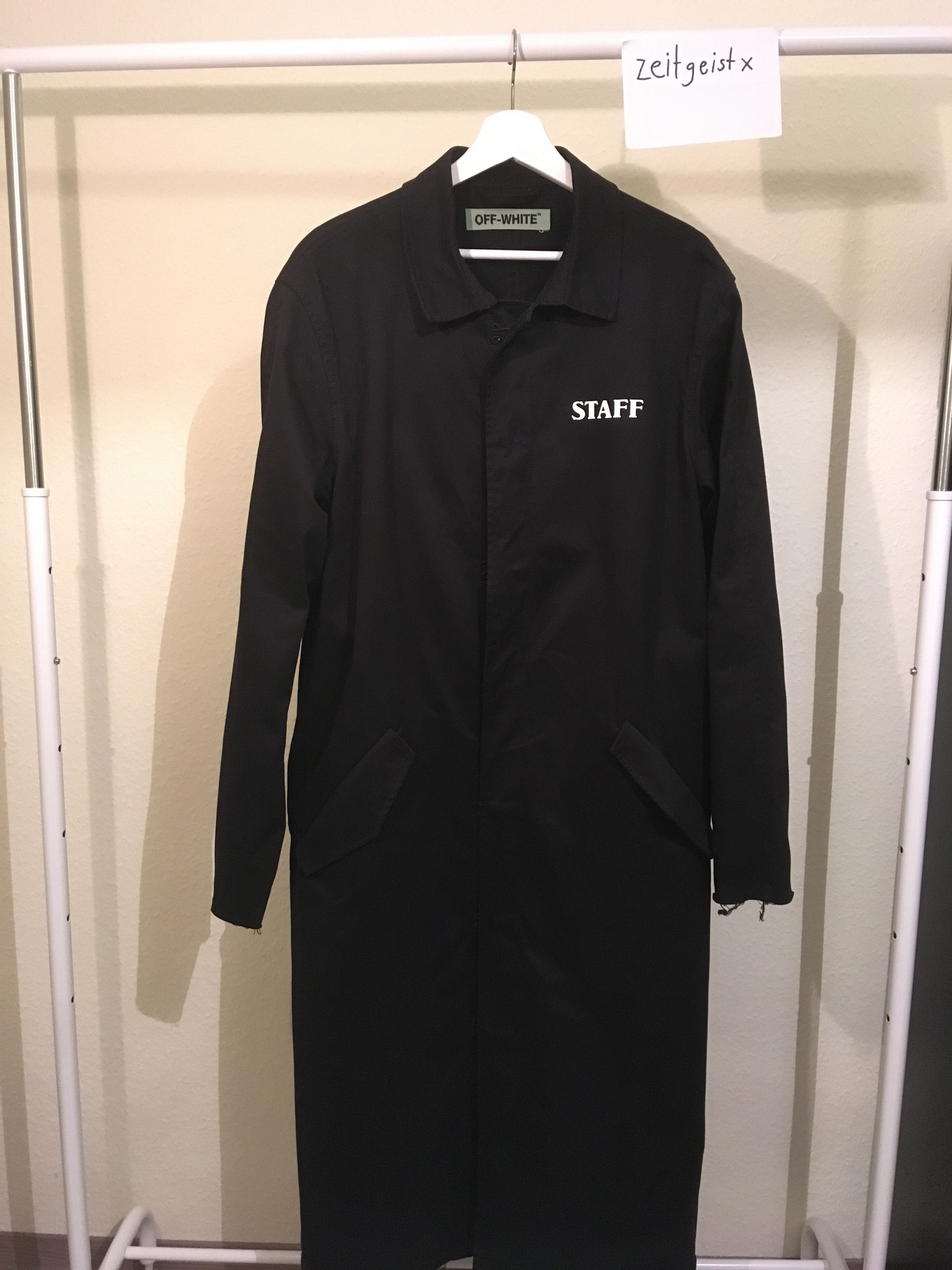 Off white 2025 staff jacket