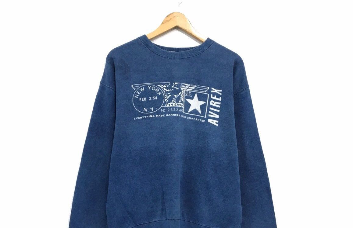 Avirex × Vintage Vintage AVIREX Crewneck Sweatshirt Size US M / EU 48-50 / 2 - 3 Thumbnail
