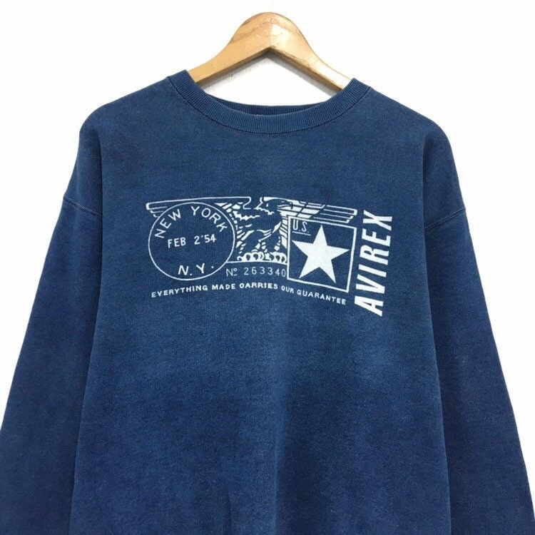 Avirex × Vintage Vintage AVIREX Crewneck Sweatshirt Size US M / EU 48-50 / 2 - 4 Thumbnail