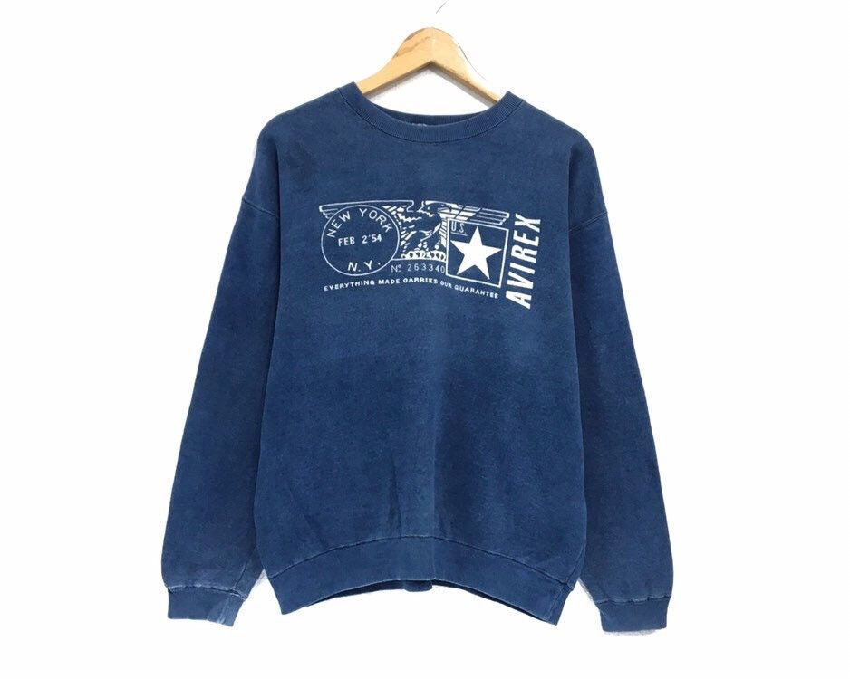 Avirex × Vintage Vintage AVIREX Crewneck Sweatshirt Size US M / EU 48-50 / 2 - 1 Thumbnail