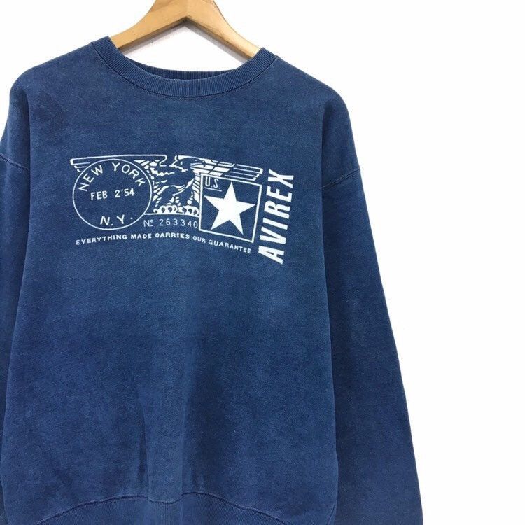 Avirex × Vintage Vintage AVIREX Crewneck Sweatshirt Size US M / EU 48-50 / 2 - 5 Thumbnail