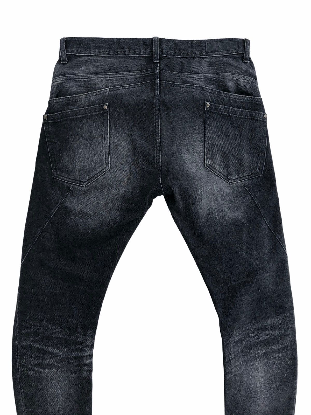 Diet Butcher Slim Skin Spring Summer 2015 Black Distressed Jeans Size US 32 / EU 48 - 4 Thumbnail