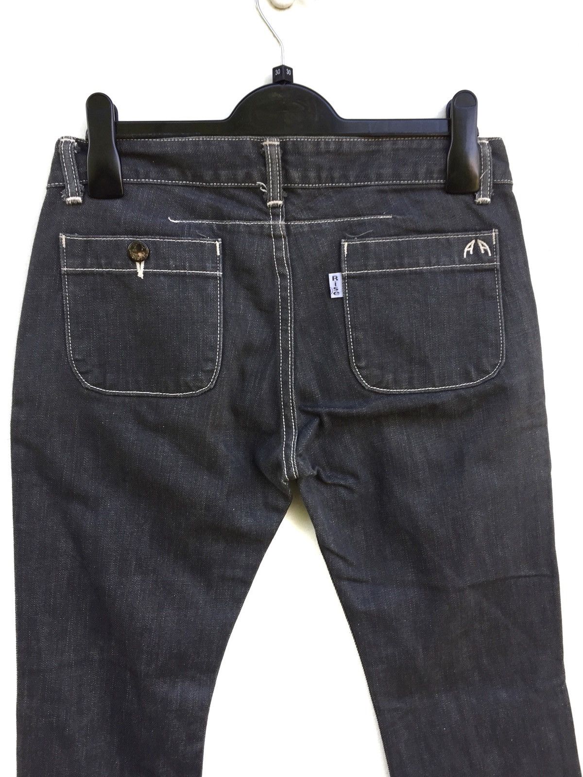 Japanese Brand Streetwear Americana Fatigue Design Denim Jeans Work Wear Size US 28 / EU 44 - 5 Thumbnail