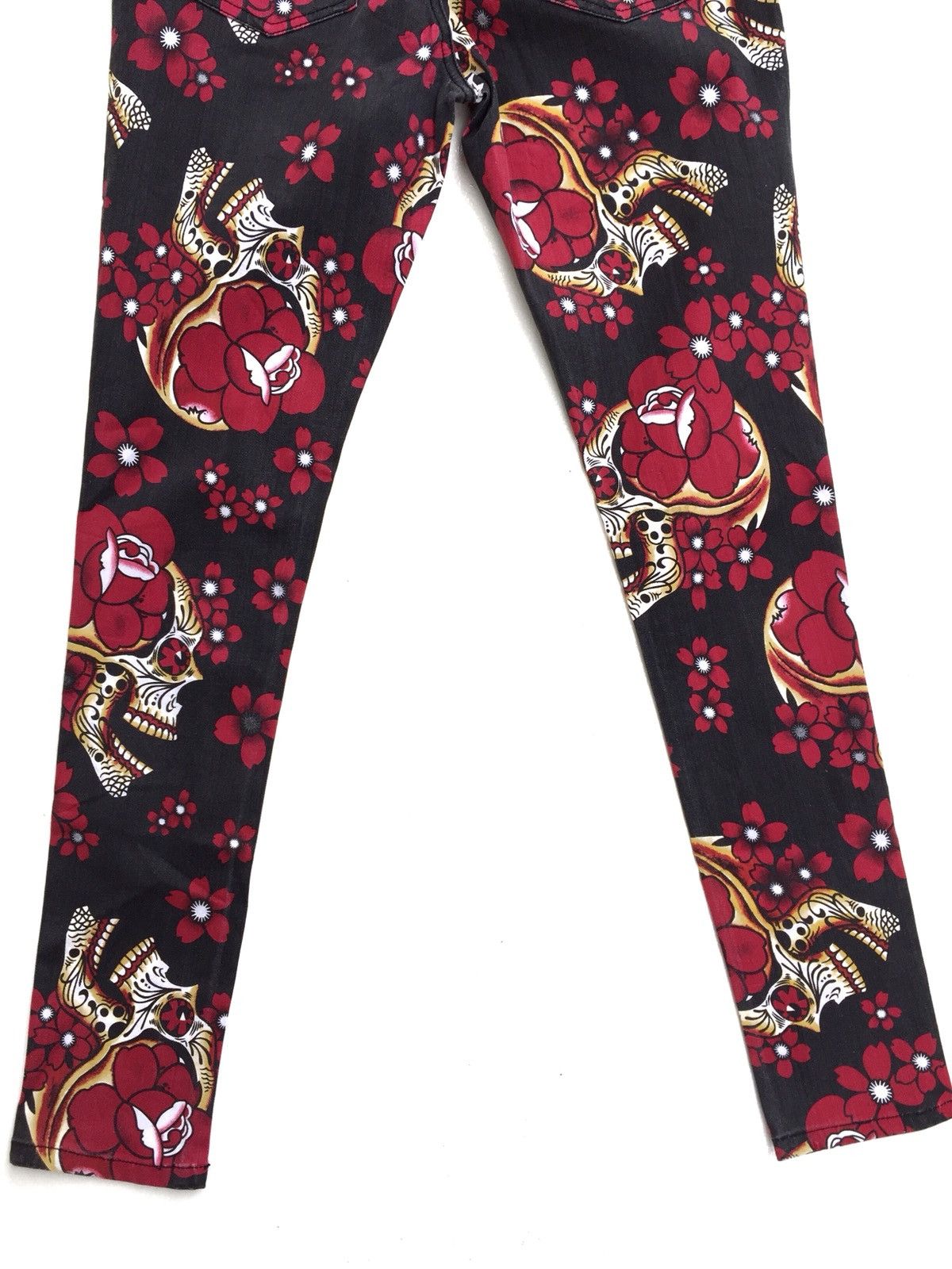 Designer × Japanese Brand Japanese Brand IF All Overprint Skinny Jeans Size US 28 / EU 44 - 6 Thumbnail